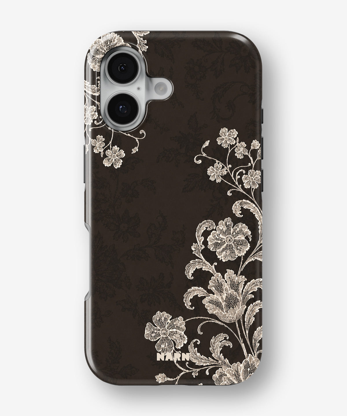 iPhone 16 Plus Tough Case – Ivory Bloom - View 1