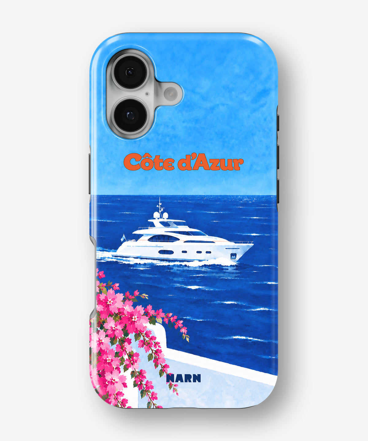 iPhone 16 Plus Tough Case – Cap Bleu - View 1