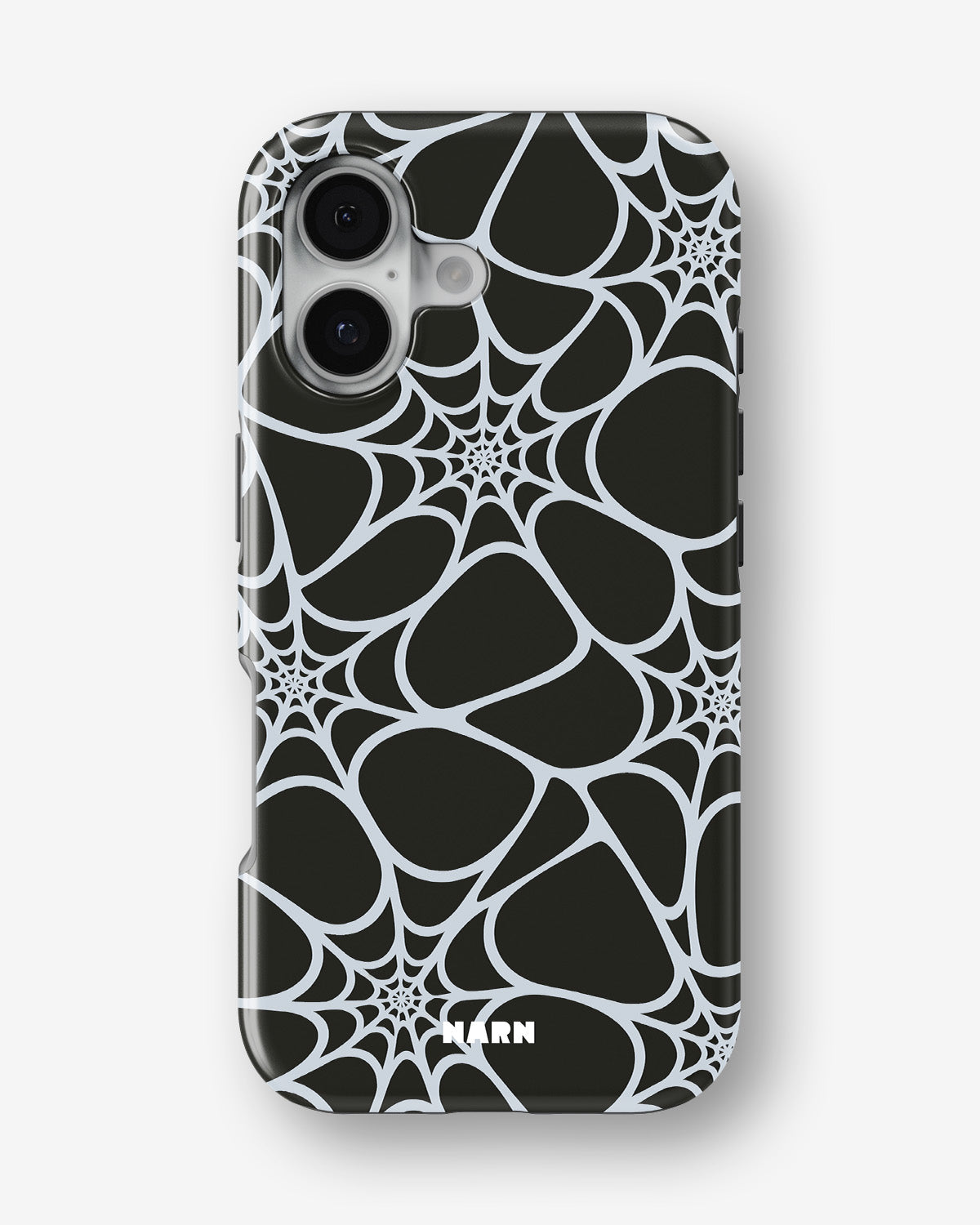 iPhone 16 Plus Tough Case – Spiderweb - View 1
