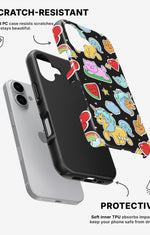 iPhone 16 Plus Tough Case – Cute Stickers - View 2