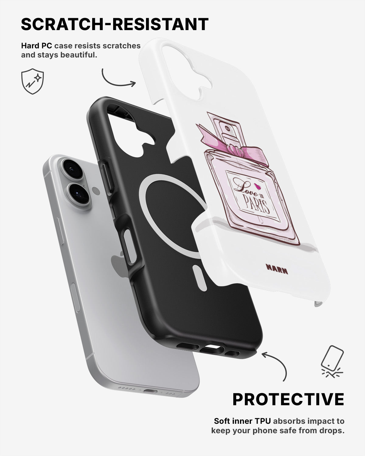 iPhone 16 Plus Tough Case – Perfume - View 2