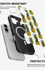 iPhone 16 Plus Tough Case – Pineapple Bliss - View 2