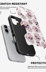 iPhone 16 Plus Tough Case – Calavera Skulls - View 2