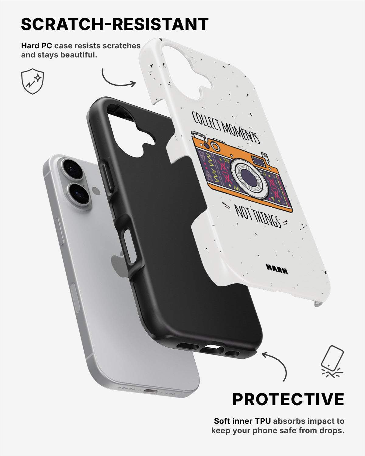 iPhone 16 Plus Tough Case – Collect Moments - View 2