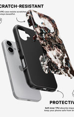 iPhone 16 Plus Tough Case – Marble Brown - View 2