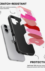 iPhone 16 Plus Tough Case – Lipstick Smears - View 2