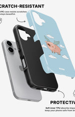 iPhone 16 Plus Tough Case – Dreamy Pig - View 2