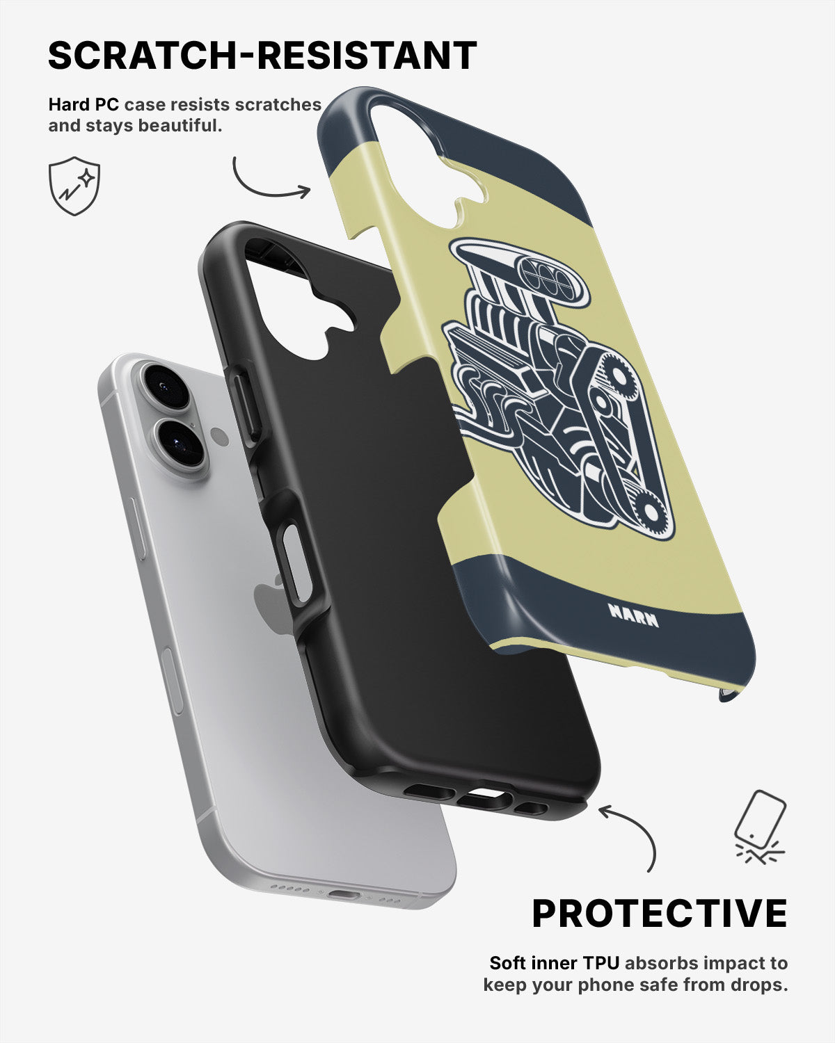 iPhone 16 Plus Tough Case – Engine - View 2