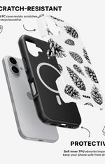 iPhone 16 Plus Tough Case – Pine Cones - View 2