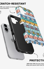 iPhone 16 Plus Tough Case – Cute Pattern - View 2