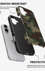 iPhone 16 Plus Tough Case – Camouflage - View 2
