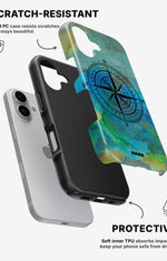 iPhone 16 Plus Tough Case – Compass - View 2