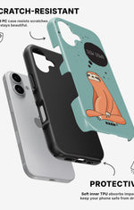 iPhone 16 Plus Tough Case – Slow Down Sloth - View 2