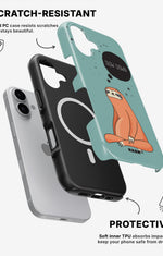 iPhone 16 Plus Tough Case – Slow Down Sloth - View 2