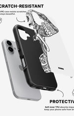 iPhone 16 Plus Tough Case – Mandala Elephant - View 2