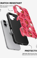 iPhone 16 Plus Tough Case – Strawberry Chocolate - View 2