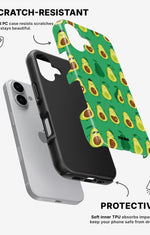 iPhone 16 Plus Tough Case – Avocado Mood - View 2