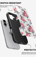 iPhone 16 Plus Tough Case – Birds Among Roses - View 2