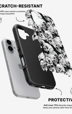 iPhone 16 Plus Tough Case – Skull Garden - View 2