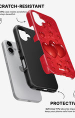 iPhone 16 Plus Tough Case – Red Romance - View 2