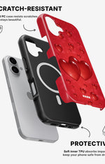 iPhone 16 Plus Tough Case – Red Romance - View 2