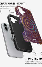 iPhone 16 Plus Tough Case – Royal Mandala - View 2