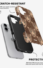 iPhone 16 Plus Tough Case – Leopard Gaze - View 2