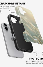 iPhone 16 Plus Tough Case – Windy Pampas - View 2