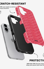 iPhone 16 Plus Tough Case – Pink Snake - View 2