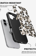 iPhone 16 Plus Tough Case – Snow Leopard - View 2