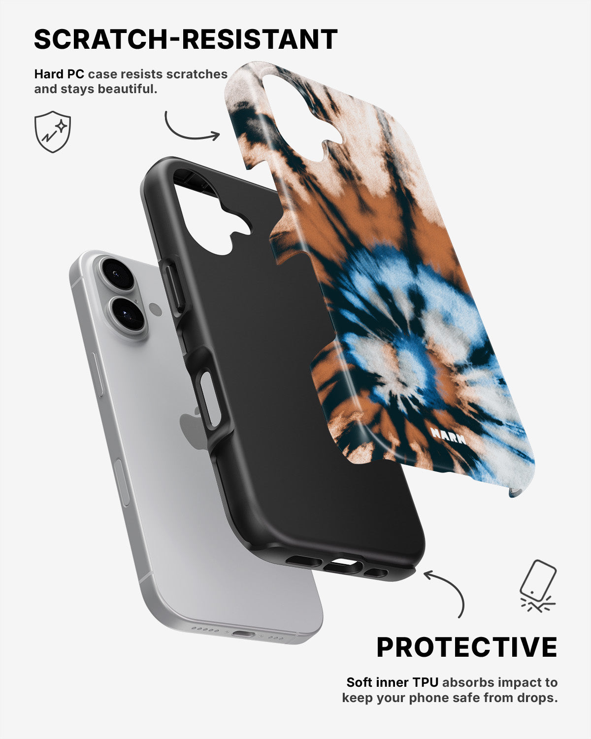 iPhone 16 Plus Tough Case – Boho Dream - View 2