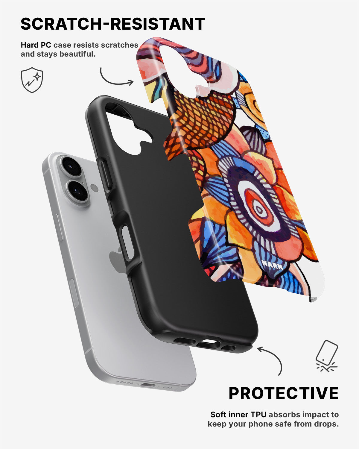 iPhone 16 Plus Tough Case – Energize - View 2