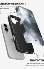 iPhone 16 Plus Tough Case – Cloudy - View 2