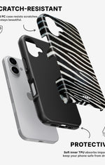 iPhone 16 Plus Tough Case – Zebra Stripe - View 2