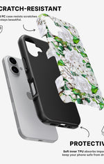 iPhone 16 Plus Tough Case – White Bloom - View 2