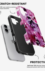 iPhone 16 Plus Tough Case – Floral Splash - View 2