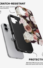 iPhone 16 Plus Tough Case – Midnight Roses - View 2