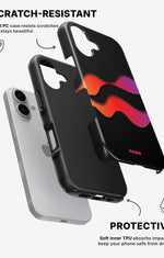 iPhone 16 Plus Tough Case – Color Wave - View 2