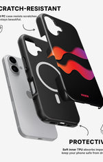 iPhone 16 Plus Tough Case – Color Wave - View 2