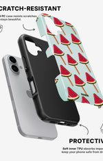 iPhone 16 Plus Tough Case – Watermelon Bliss - View 2