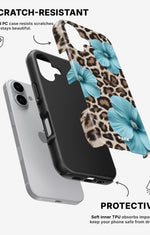 iPhone 16 Plus Tough Case – Blooming Jungle - View 2