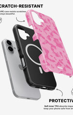 iPhone 16 Plus Tough Case – Riot Pink - View 2