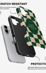 iPhone 16 Plus Tough Case – Cafe Royale - View 2
