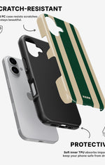 iPhone 16 Plus Tough Case – Vert Stripe - View 2