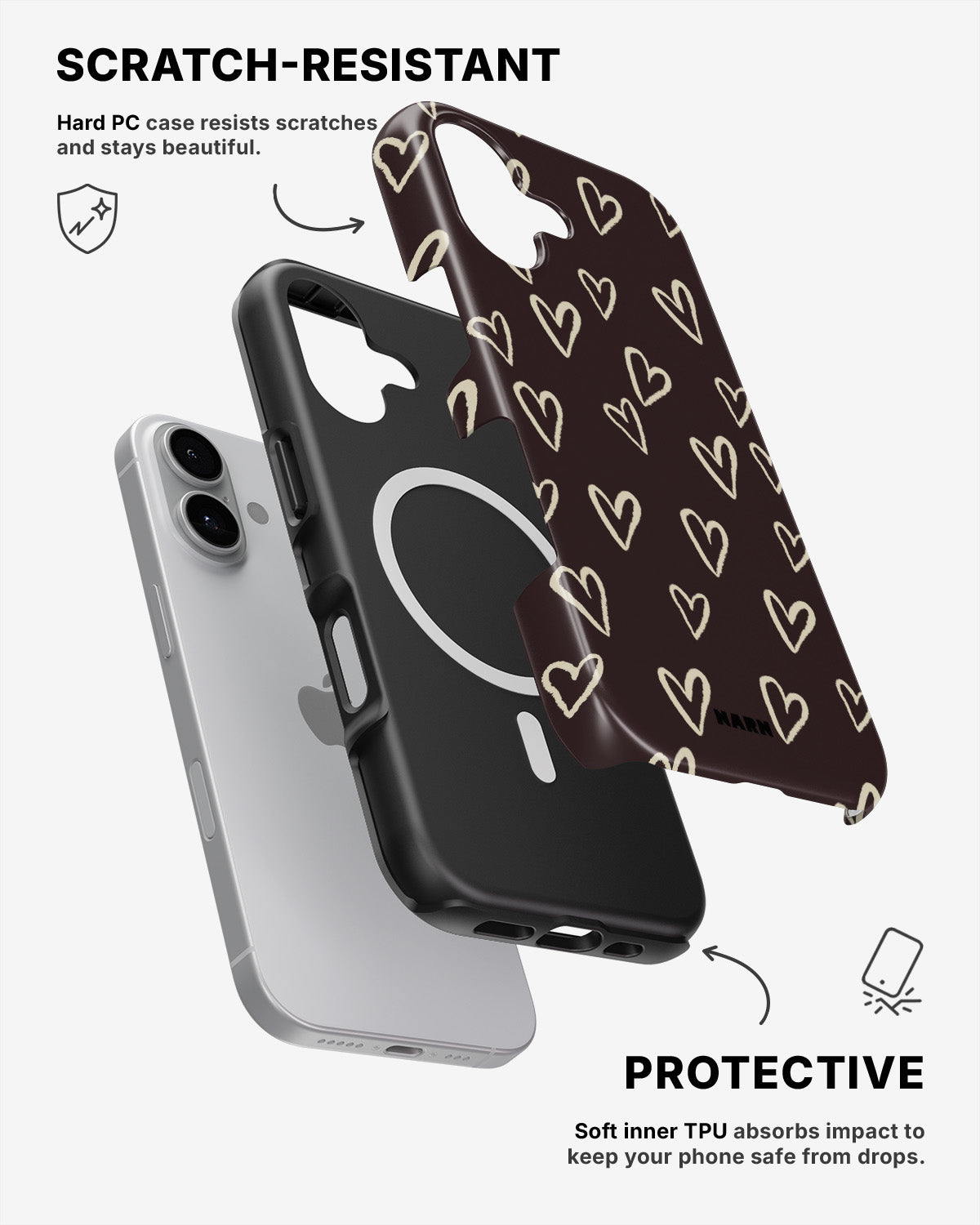 iPhone 16 Plus Tough Case – Secret Love - View 2