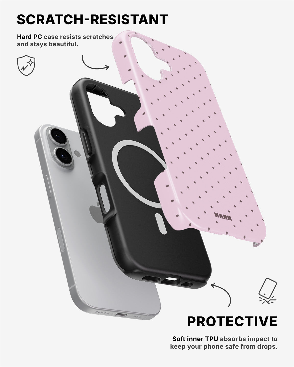 iPhone 16 Plus Tough Case – Notebook - View 2
