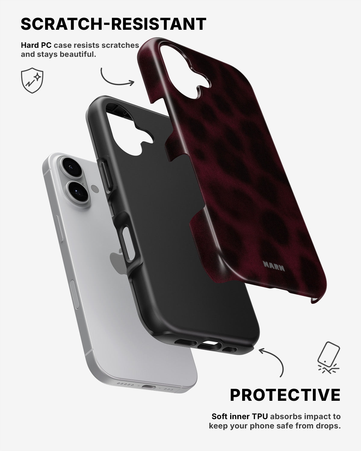 iPhone 16 Plus Tough Case – Roar - View 2