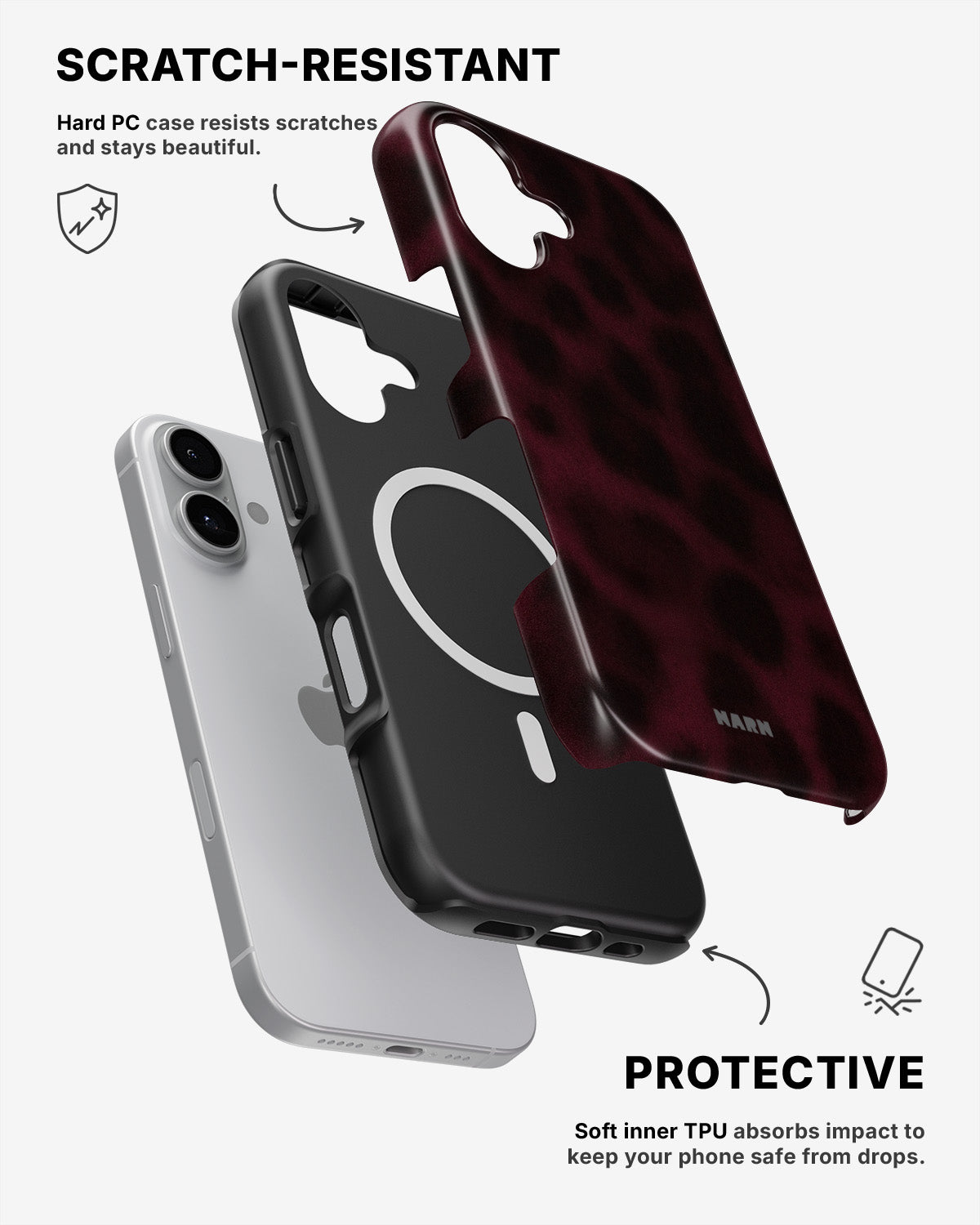 iPhone 16 Plus Tough Case – Roar - View 2