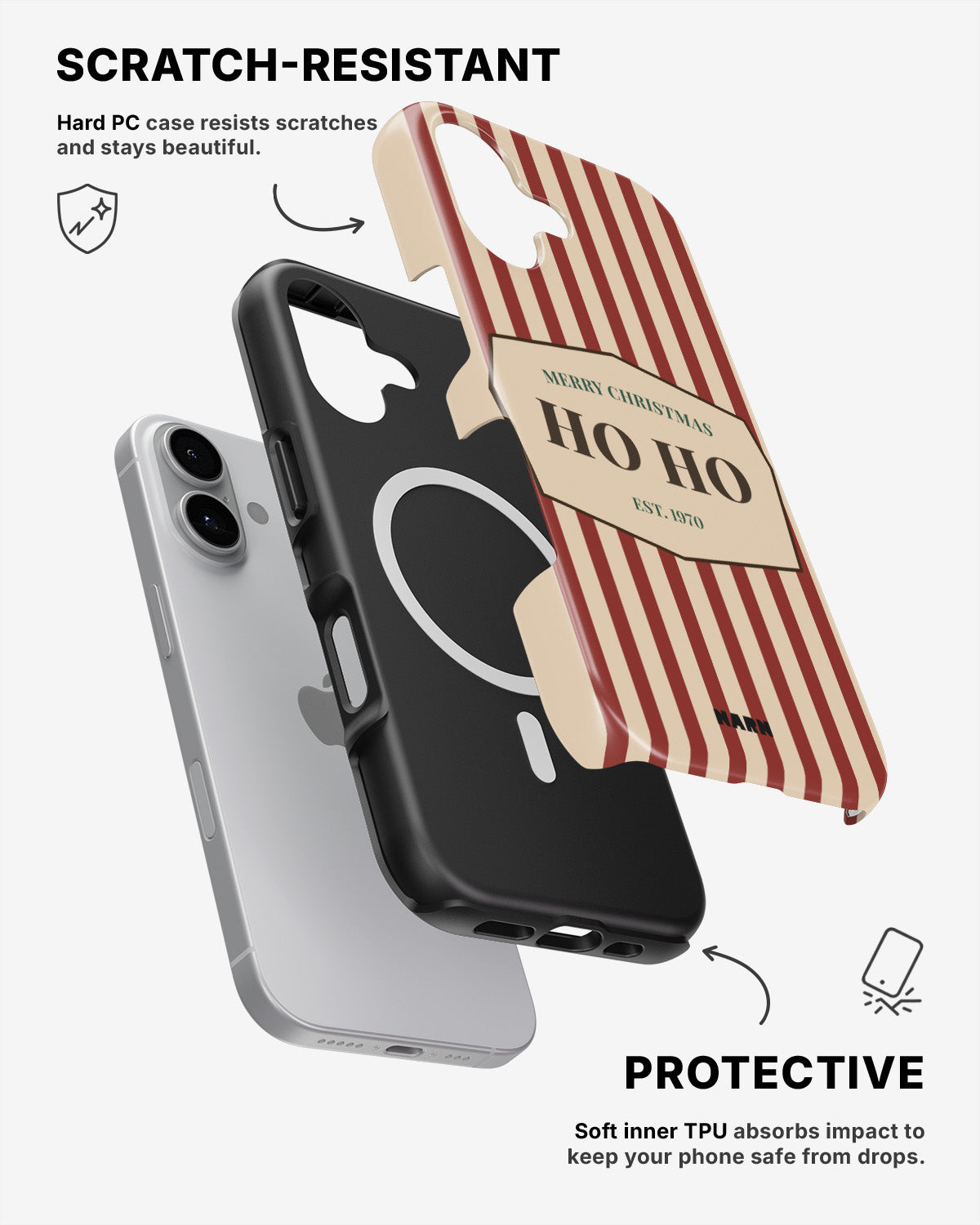 iPhone 16 Plus Tough Case – Ho Ho - View 2
