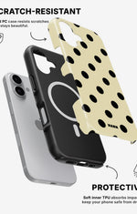 iPhone 16 Plus Tough Case – Honey Dots - View 2
